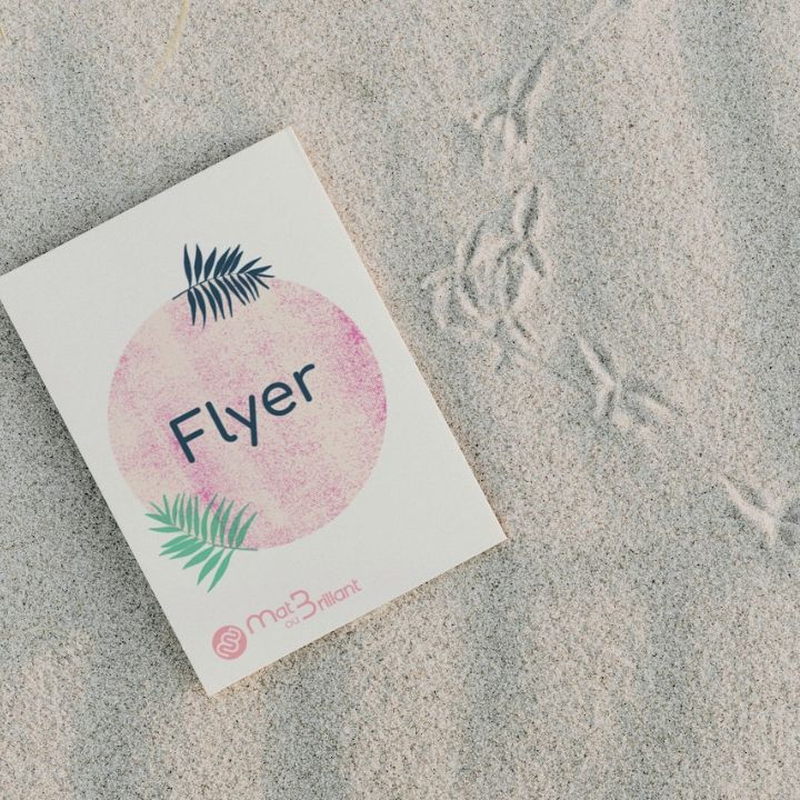 Flyer papier recyclé